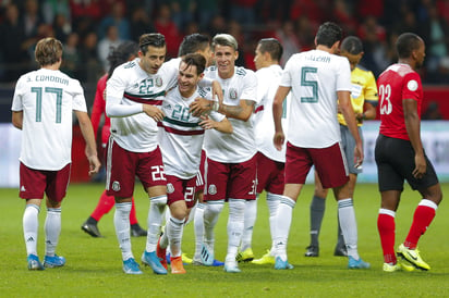 Una juvenil Selección Mexicana derrotó 2-0 a Trinidad y Tobago, en partido de preparación para la Liga de Nacionales de la Concacaf. (JAM MEDIA) 