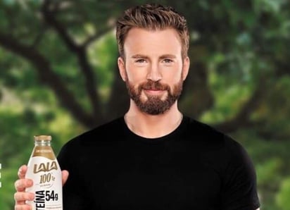 Aunque la semana pasada causó gran revuelo el comercial que el actor estadounidense Chris Evans hizo para una compañía de lácteos mexicana, lo cierto es que el actor nunca pisó México para la realización del clip publicitario. (ESPECIAL)
