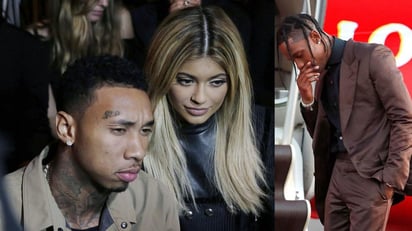 La joven empresaria fue captada llegando a la misma fiesta donde se encontraba su expareja, Tyga. (ARCHIVO)