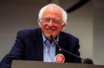 El senador Bernie Sanders, uno de los aspirantes a la candidatura demócrata de cara a las elecciones presidenciales de 2020 en Estados Unidos, espera estar listo para el debate político del próximo 15 de octubre, anunció este jueves su campaña. (ARCHIVO)