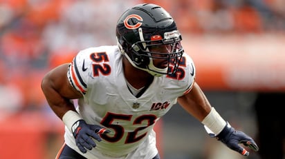 El estelar linebacker Khalil Mack ha brillado intensamente con los Osos de Chicago.