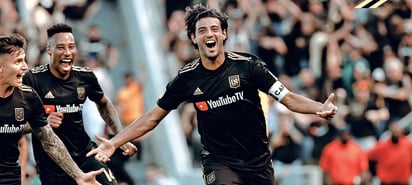 Con un ‘hat trick’, Vela rompe la marca de más goles en una temporada de la MLS (Fotografía tomada del twitter del LAFC).