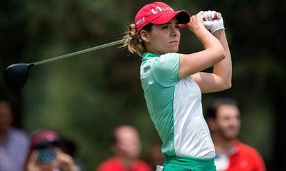 Gaby López terminó el domingo en el puesto 16 del tablero del torneo Volunteers of America Classic, desarrollado en The Colony, Texas, Estados Unidos. (CORTESÍA)