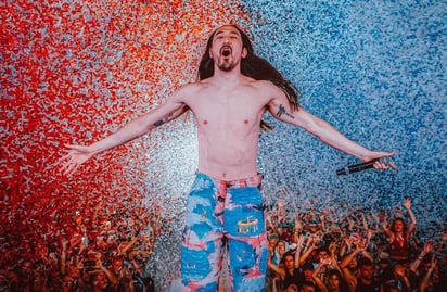 La presentación del DJ estadounidense Steve Aoki, programada para la noche de este jueves en el Teatro del Pueblo de Pachuca. (INSTAGRAM)