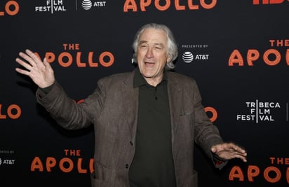 Robert De Niro presentará El irlandés en la inauguración del Festival Internacional de Cine. (ARCHIVO) 