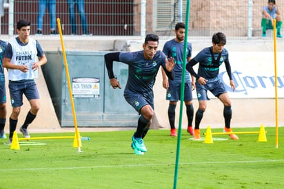 El plantel albiverde se mantiene en forma pese a la pausa por la fecha FIFA por lo que esta tarde se medirán en un amistoso ante el Tampico- Madero del Ascenso MX. (CORTESÍA) 