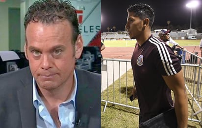 Las declaraciones del futbolista Carlos Salcedo, no fueron del gusto de David Faitelson. (ARCHIVO)