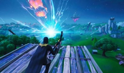 Un desconocido 'agujero negro' en la mitad del mapa ha generado temor en miles de usuarios del famoso videojuego Fortnite al dejar sus partidas en la oscuridad. (ESPECIAL)