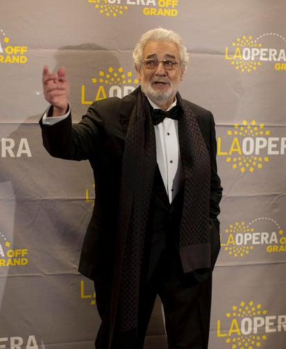 Enfocado. Plácido Domingo aseguró que está 'muy contento' porque está trabajando. (ARCHIVO) 