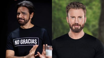 Polémica. El actor mexicano Eugenio Derbez protagoniza campaña contra la leche y lo comparan con Chris Evans. (ESPECIAL) 