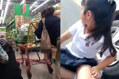 Familias intentaron protegerse en el interior de tiendas comerciales durante los ataques (INTERNET) 