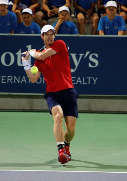 Andy Murray se impuso 6-3, 6-7, 6-4 a Marius Copil. (ARCHIVO) 