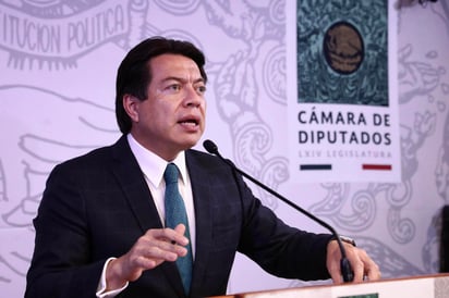 El presidente de la Junta de Coordinación Política de la Cámara de Diputados, Mario Delgado Carrillo, descartó que debido a los hechos de Culiacán, Sinaloa, vaya a adelantarse la comparecencia del secretario de Seguridad, Alfonso Durazo Montaño, ante ese órgano legislativo. (ARCHIVO)