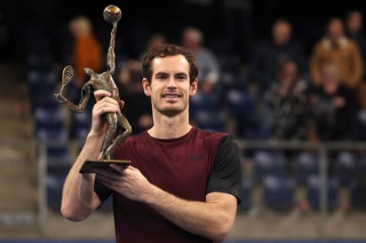 Andy Murray tenía más de dos años y medio sin ganar en la ATP. (AP) 