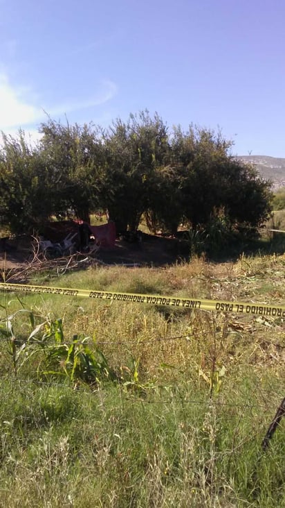 El cuerpo fue localizado en unos matorrales ubicados en una parcela cercana al río Nazas. (EL SIGLO DE TORREÓN)