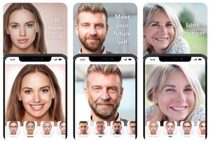 La información y las imágenes proporcionadas a FaceApp podrían terminar en manos de ciberdelincuentes. (ESPECIAL)