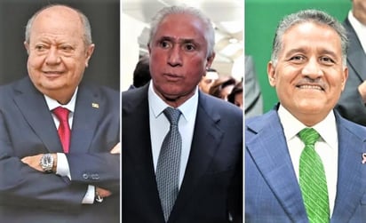 Se han ido Carlos Romero Deschamps, Joel Ayala y Arturo Zamora. (EL UNIVERSAL)