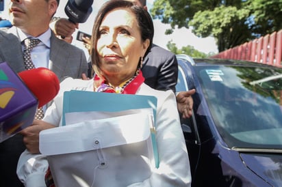 Rosario Robles, extitular de Desarrollo Social (Sedesol), fue trasladada del penal de Santa Martha al Reclusorio Sur para acudir a una audiencia ante el juez. (ARCHIVO)