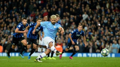 Con un doblete de Sergio 'Kun' Agüero y un 'hat trick' de Raheem Sterling, el City venció 5-1 al Atalanta. (EFE)