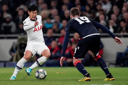 El coreano, Heung-min Son, anotó un doblete en este partido. (EFE)