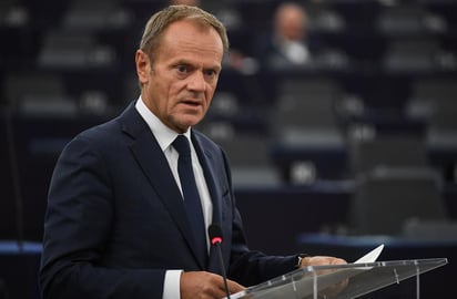 Donald Tusk, pidió hoy a los británicos aprovechar lo que “puede ser la última” prórroga del 'brexit'. (ARCHIVO)