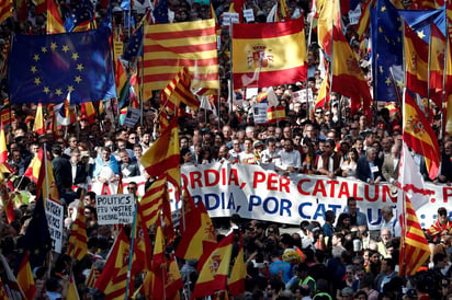 La Audiencia Nacional considera que Tsunami Democrátic es una organización criminal que dirige a la gente a la comisión de acciones terroristas en Cataluña. (ARCHIVO)