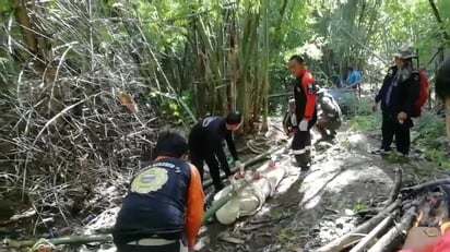 El cuerpo del guía pudo ser recuperado tras cuatro días de ser picado por los insectos (INTERNET) 