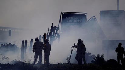 El último incendio todavía activo abarca 35 hectáreas del Cañón de Huatacay, sin que hasta el momento se conozca el avance en su control y liquidación. (ARCHIVO)