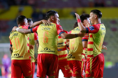 Tres goles de los seis que anotó Monarcas cayeron en tiempo de compensación después de los 90 minutos. (JAM MEDIA)