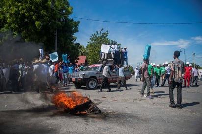 El incidente ocurrió cuando un grupo de personas armadas dispararon contra los manifestantes, en la ciudad de Gonaives.