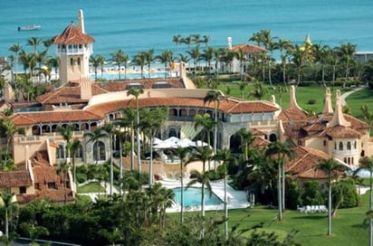 Trump cambio su residencia a su Club Mar-a-Lago.