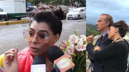 Asegura Yadhira Carrillo que el tiempo podrá las cosas en su lugar en el tema de los bienes embargados de su esposo y las declaraciones de su expareja. (ESPECIAL)