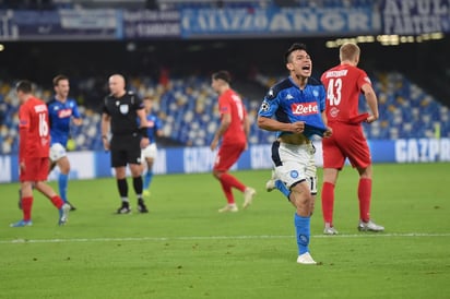 Con un potente disparo de derecha, el atacante mexicano Hirving Lozano puso la paridad para el conjunto de casa y así anotó su segundo gol con su nuevo equipo. (JAM MEDIA)