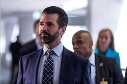 Donald Trump Jr., el hijo mayor del presidente estadounidense, Donald Trump, divulgó este miércoles el supuesto nombre del informante que reveló las presiones del mandatario a Ucrania. (ARCHIVO)