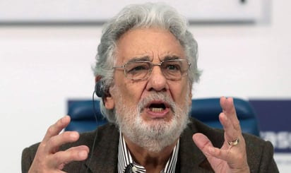 Plácido Domingo canceló su actuación en Japón, en un programa musical previo con motivo de los Juegos Olímpicos de Tokio que se desarrollarán del 24 de julio al 9 de agosto de 2020. (ARCHIVO)