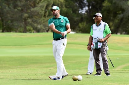 El Presidente de Santos Laguna, Dante Elizalde, tomó parte en torneo en Campestre Torreón. (JESÚS GALINDO) 