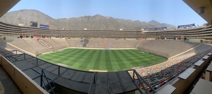 El Estadio Monumental de Lima será el recinto donde se albergará la final de la Copa Libertadores entre Flamengo y River Plate. (EFE)