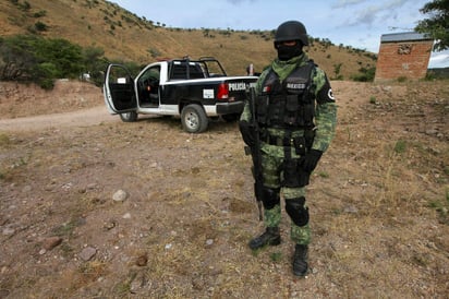 Luego de los asesinatos, más de 100 elementos de la Policía Estatal de Seguridad Pública y de la Guardia Nacional resguardan la zona.
(ARCHIVO)