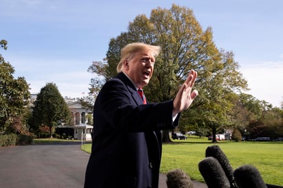 La Casa Blanca reveló el 22 de abril que Trump (foto) había felicitado ese domingo a Zelenski. (EFE)