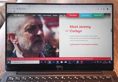 El Partido Laborista británico ha sufrido dos ataques cibernéticos a sus plataformas digitales en menos de 24 horas. (EFE)