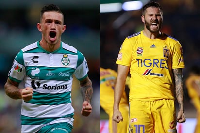 Santos Laguna y Tigres de la UANL, están calificados a la fase final del Apertura 2019. (ARCHIVO)