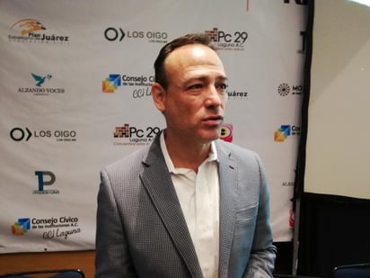 Marco Zamarripa González, director del Consejo Cívico de Instituciones Laguna. (EL SIGLO DE TORREÓN)