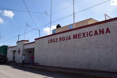 La delegación de Cruz Roja en Madero funciona con dificultad. (EL SIGLO DE TORREÓN / MARY VÁZQUEZ)