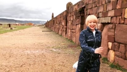 Video. Viudo muestra el feliz andar de González. (ESPECIAL)