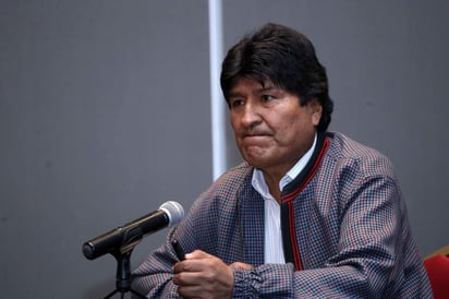 El miércoles, el gobierno de la presidenta interina de Bolivia, Jeanine Áñez, hizo público un video en el que se escucha a Morales incitar a la violencia y a intensificar los bloqueos. (EFE)