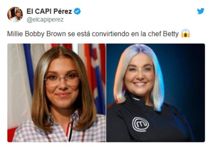 La aparición de Millie en el evento de la ONU causó impacto por su 'look'. (ESPECIAL)