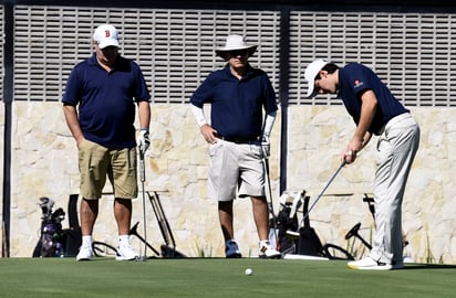 Los equipos buscaron sumar la mayor cantidad de birdies arriba del green, con el objetivo de firmar una buena tarjeta.