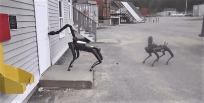 Tanto Boston Dynamics como la Policía del Estado de Massachusetts dicen que el acuerdo no permitió que los robots dañen físicamente o amenacen a nadie. (ESPECIAL)