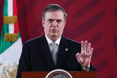 El canciller de México, Marcelo Ebrard, confirmó este miércoles que está 'ya' en comunicación con el Gobierno de Estados Unidos tras la declaración del presidente Donald Trump sobre su intención de designar a los cárteles mexicanos como organizaciones terroristas. (ARCHIVO)