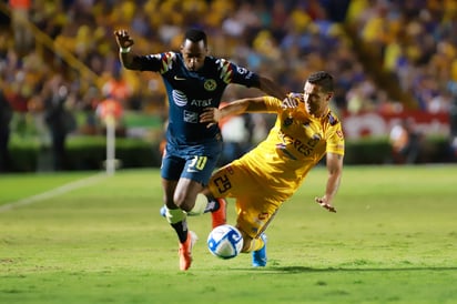 Tigres y América se enfrentaron en la jornada 6 e igualaron a un tanto, en duelo celebrado en el 'Volcán' Universitario. (JAM MEDIA)